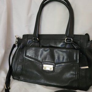 Beautiful Black Leather Cole Haan Satchel